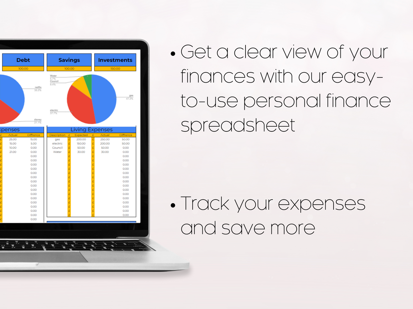 Budget Planner for Google Sheets