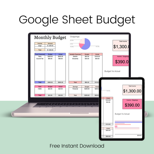 Budget Template In Google Sheets