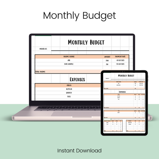 Free Simple Excel Budget
